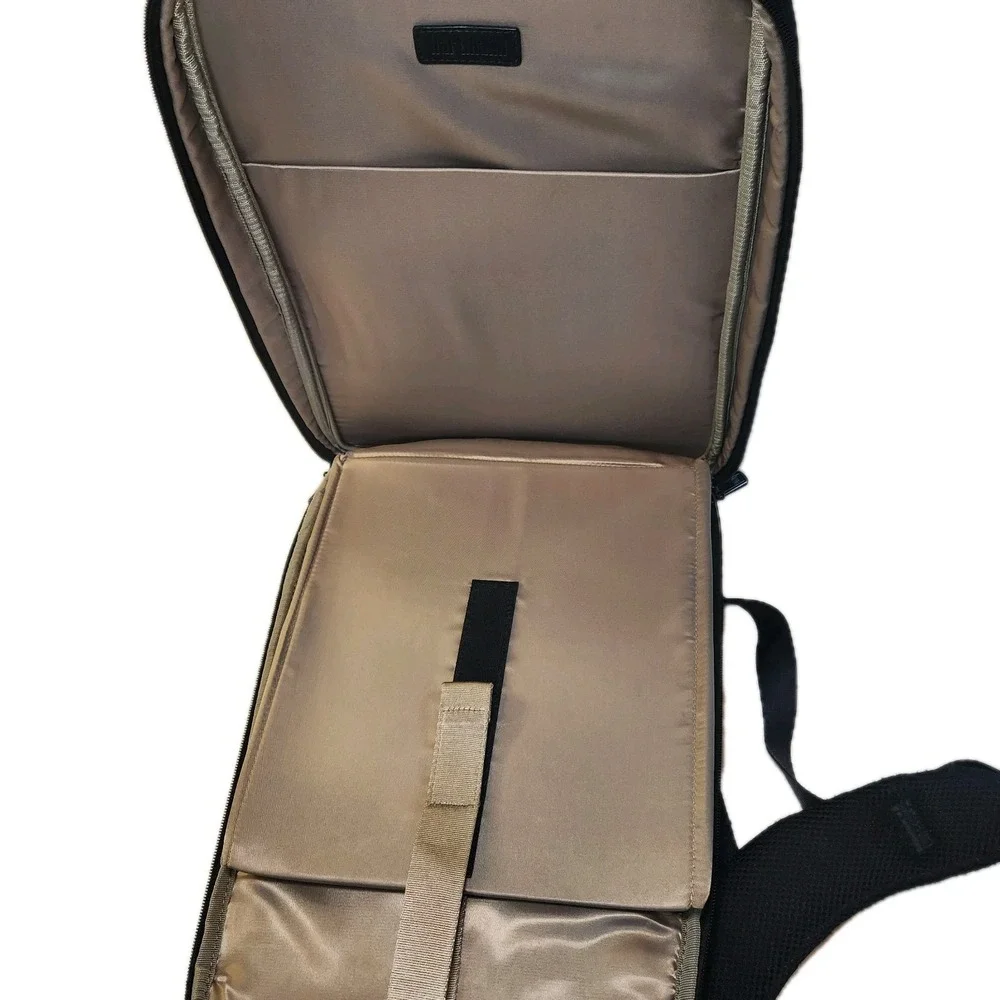 HARTMANN Minimalist Backpack Business Travel Laptop Airplane Flight Black Nylon